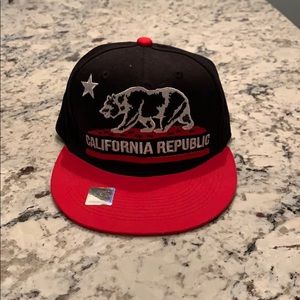 California Republic Bear Flag SnapBack